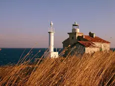 Il faro di Mariera in una foto di archivio