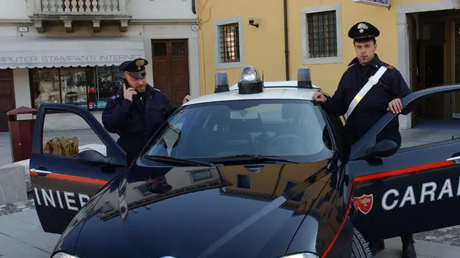ANTEPRIMA Palmanova 19 MARZO 2006.carabinieri varie Copyright Massimo Turco Foto Agency Anteprima Udine