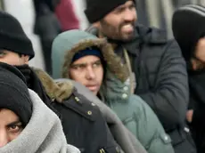 12/01/2017 Belgrado, centinaia di migranti afghani bloccati nella capitale serba vivono in condizioni disumane, con temperatura che raggiungono i 20 gradi sotto lo zero