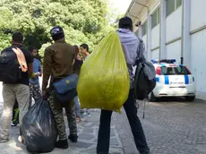 Bumbaca Gorizia 31.07.2017 Valletta del Corno profughi e intervento disinfestazione © Fotografia di Pierluigi Bumbaca