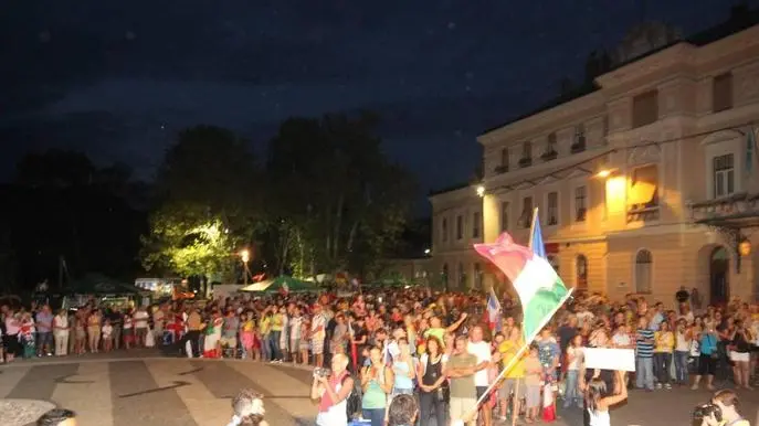 Bumbaca Gorizia 30-08-2012 Inaugurazione Europei kayak - Fotografia di Pierluigi Bumbaca