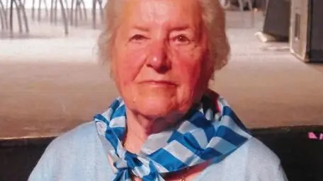 Adele Bronzin, di Duino. Classe 1928, è deceduta a 95 anni. Era stata deportata ad Auschwitz