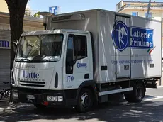 Un camion di Latterie Friulane