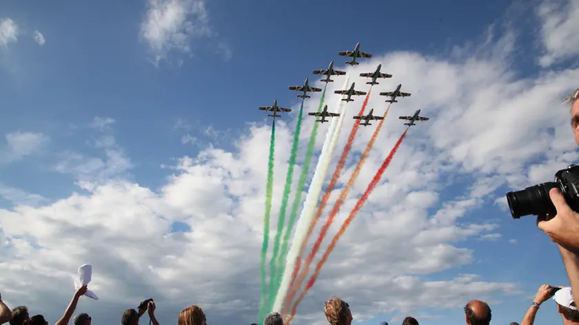 le frecce tricolori