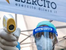 L'Ospedale Militare di Baggio a Milano, in una foto d'archivio dell'8 Novembre, 2020. ANSA/Andrea Fasani