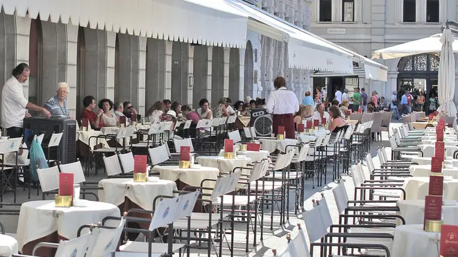 Lasorte Trieste 09/08/12 - Piazza Unità, Caffè degli Specchi