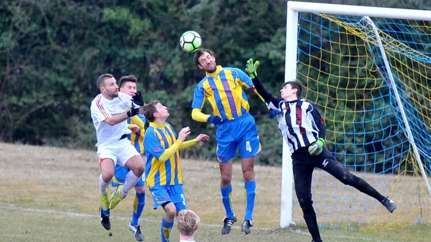 Foto BRUNI 11.02.17 Calcio:Sistiana-TS Calcio