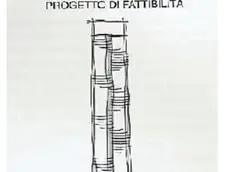 Torre di Medea, lo schizzo del progetto