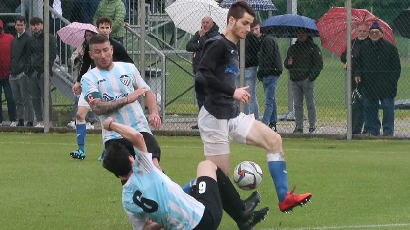 Precenicco 12 Maggio 2019. Calcio Brian-Pro Gorizia. © Foto Petrussi