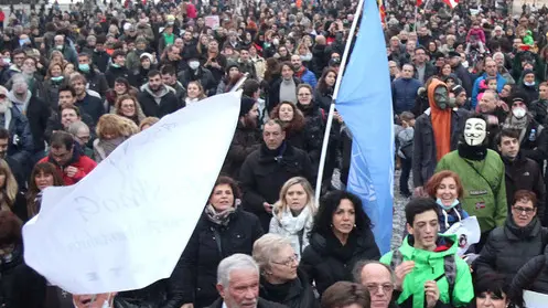 Lasorte Trieste 31/01/16 - Manifestazione per la Salute contro la Ferriera