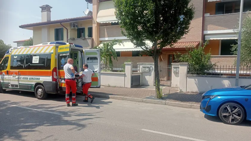 I sanitari sul posto dopo il tragico incidente