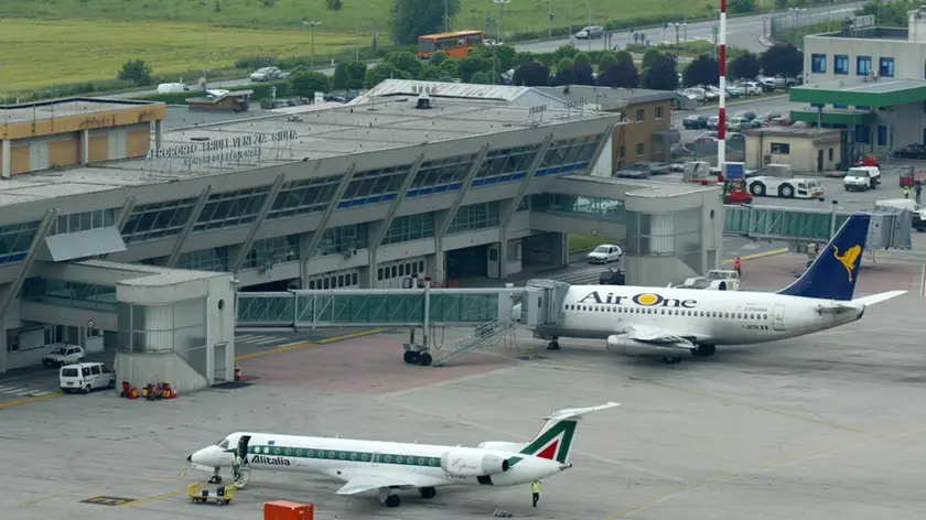 Lo scalo aeroportuale di Ronchi dei Legionari