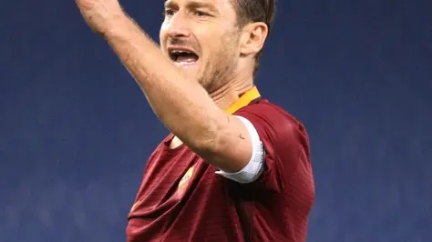 01/02/2017 Roma, stadio Olimpico, quarti di finale Tim Cup 2016-2017, Roma-Cesena, nella foto Francesco Totti