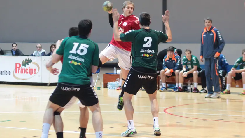 Lasorte Trieste 15/02/14 - PalaChiarbola, Pallamano Trieste - Forst Bressanone, Anici