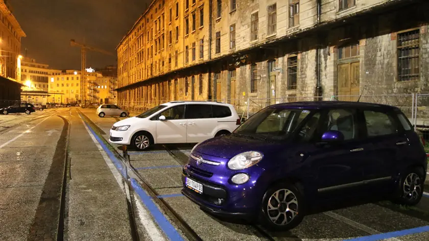 Lasorte Trieste 26/10/18 - Porto Vecchio, Nuovi Parcheggi area Molo IV