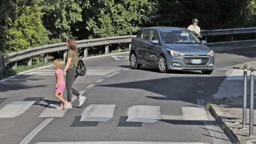 Lasorte Trieste 17/09/18 - Via Marchesetti, Strisce Pedonali Tridimensionali