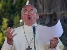 Pope Francis during his visit in Isernia, Molise, 5 July 2014. ANSA/NICOLA LANESE