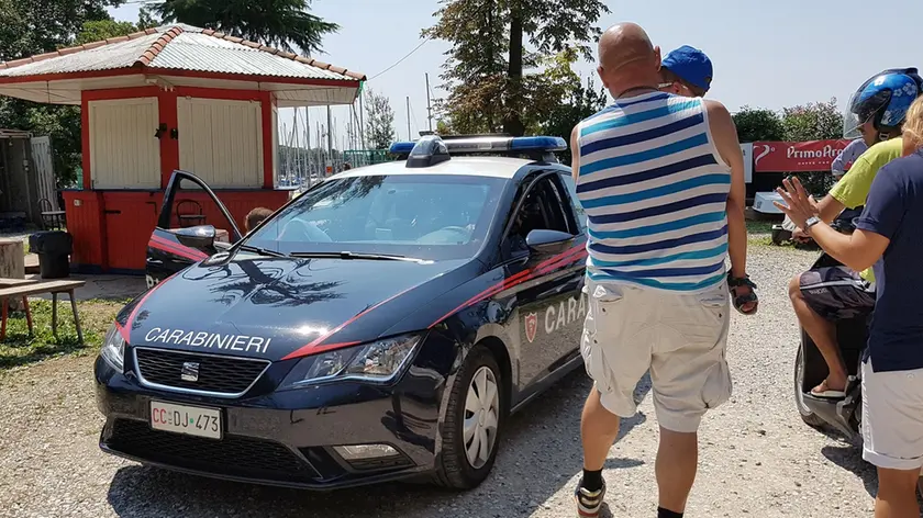 Lasorte Trieste 19/07/18 - Sistiana, Bambino Smarrito, Arrivo Carabinieri