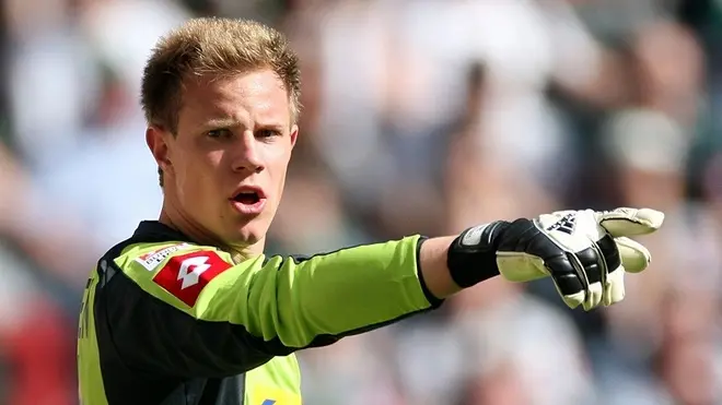 1. Fussball Bundesliga 29. Spieltag Borussia Mšnchengladbach - 1.FC Kšln Andre ter Stegen © Gerd Scheewel BILD DŸsseldorf