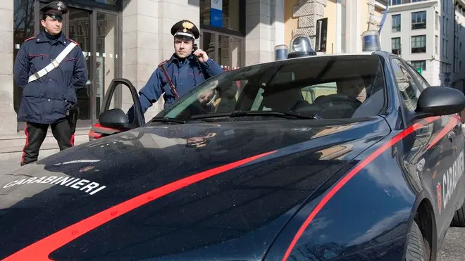 Silvano Trieste 14/02/2012 Carabinieri alla Stazione dei treni di Trieste