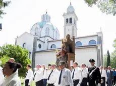 Bonaventura Monfalcone-17.06.2018 Visita cardinale Parolin-Santuario di Barbana-foto di Katia Bonaventura