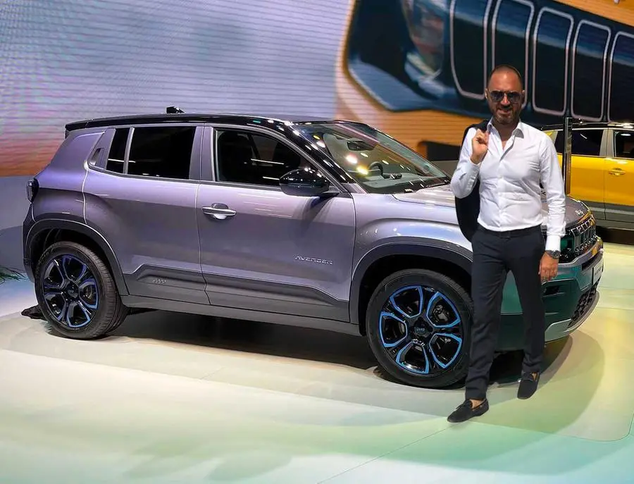 Andrea Gobbato, Presentazione jeep avenger