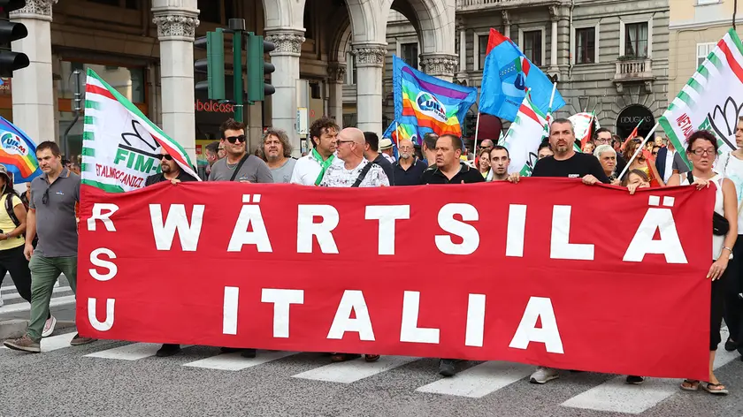 Lasorte Trieste 03/09/22 - Corteo, Manifestazione, Wartsila