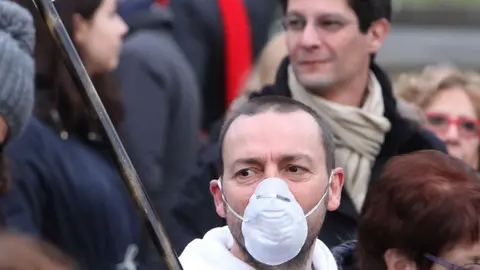 Lasorte Trieste 31/01/16 - Manifestazione per la Salute contro la Ferriera