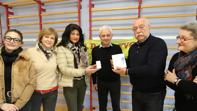 Bonaventura Monfalcone-24.02.2020 Conferenza stampa per la donazione dello strumento "Coagula check"-Casa di Riposo-Monfalcone-foto di Katia Bonaventura