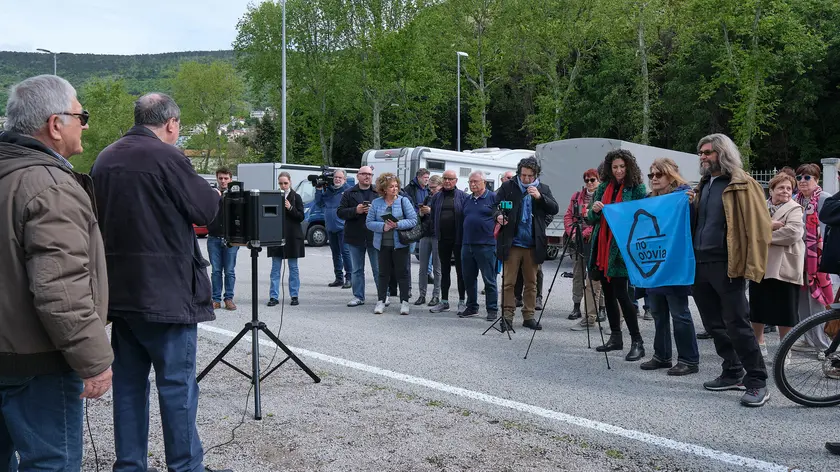 Il comitato No Ovovia