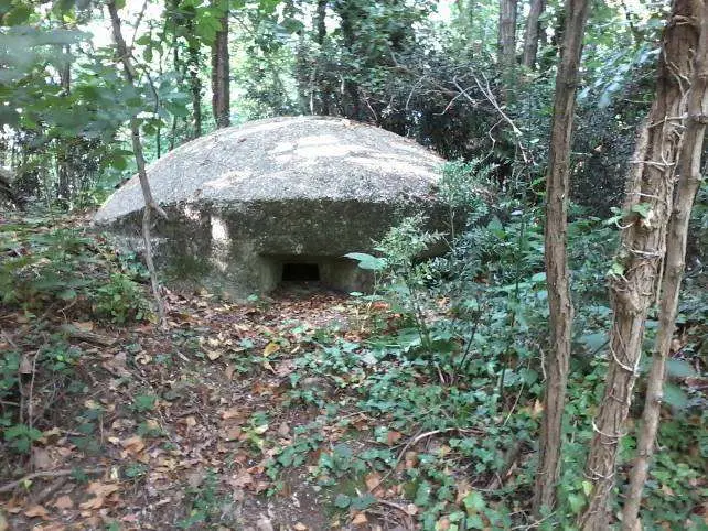 Postazione di Mitraglia sulla Cucula a Lucinico