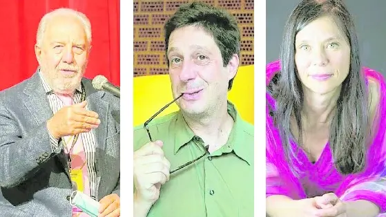 Antonio Caprarica, Stefano Dal Bianco e Chiara Carminati