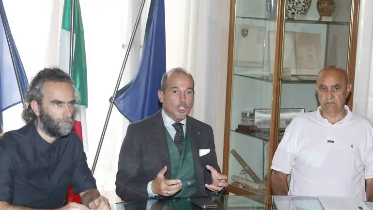 Bumbaca Gorizia 22.06.2018 Comune, conf stampa Sinagoga © Fotografia di Pierluigi Bumbaca