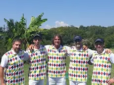 Il team del Crazy Footgolf Trieste