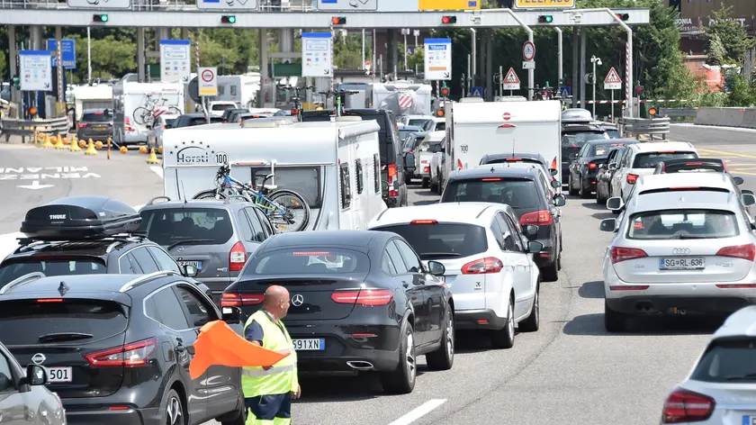 Casello San Dona' 20 Luglio 2019. Autostrada A4. © Foto Petrussi