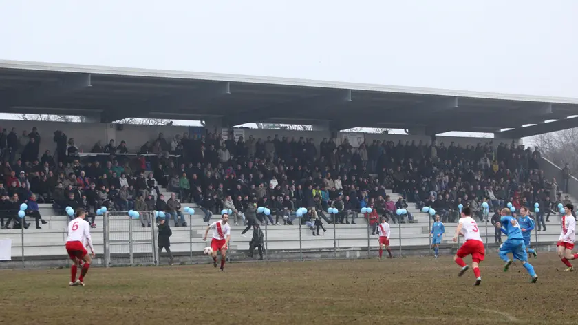 Un'azione di Vesna-Kras (Foto Lasorte)