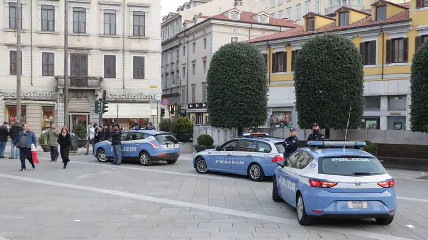 Lasorte Trieste 28/03/18 - Piazza Goldoni, Controlli di Polizia