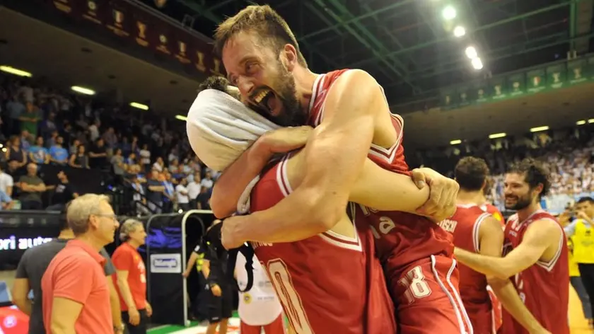 Foto BRUNI 01.06.2018 Pallacanestro- Play-off semifinali:Alma Trieste-Treviso Gara 3-cavaliero