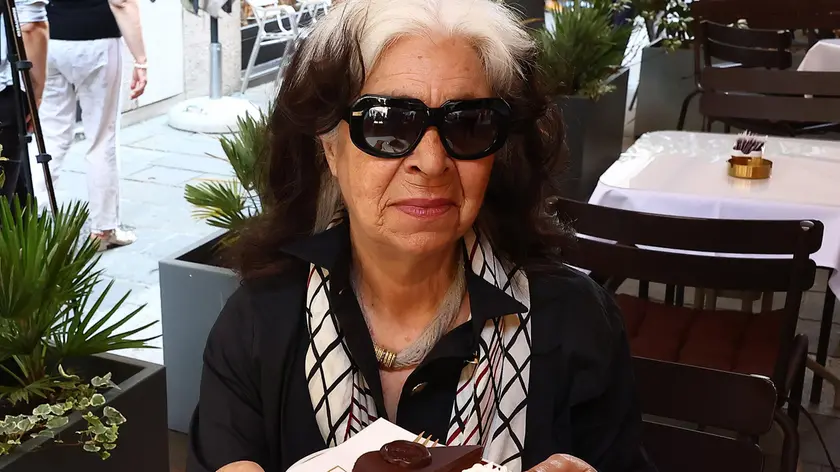 Elide Rupil, la prima cliente ad assaggiare la torta del caffè Sacher