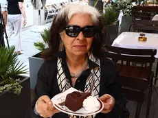 Elide Rupil, la prima cliente ad assaggiare la torta del caffè Sacher