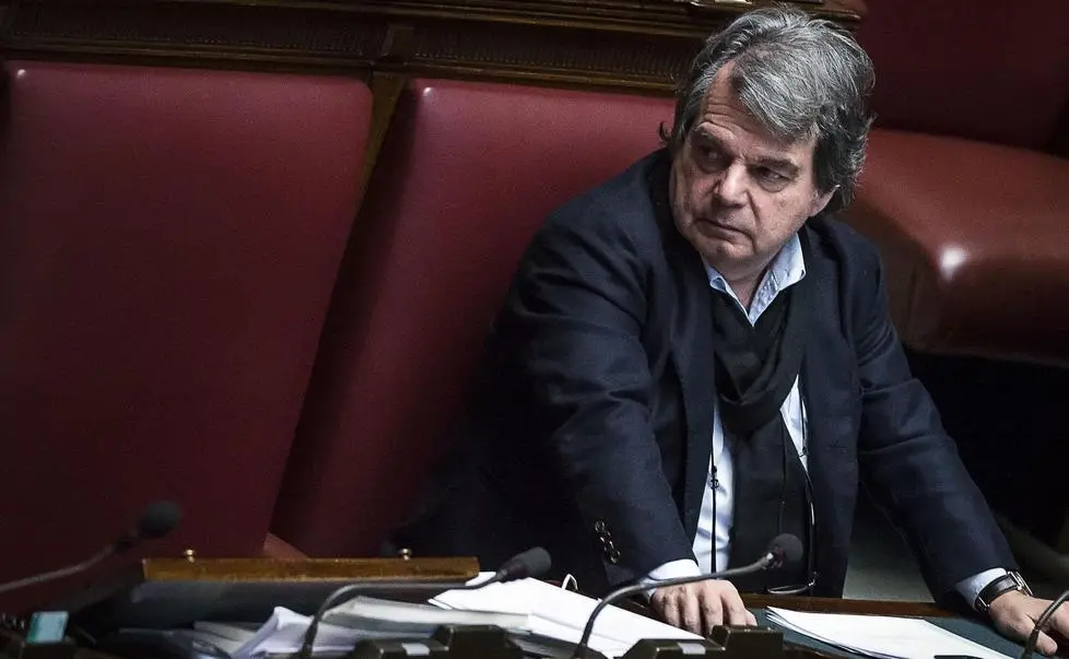 Renato Brunetta durante i lavori in aula alla Camera dei Deputati sulla discussione della riforma costituzionale. Roma 26 gennaio 2015. ANSA/ANGELO CARCONI